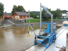 Spring Cable Reel in a Hydropower Plant